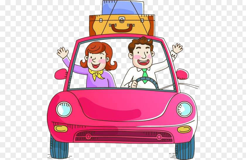 Driving By Car Clip Art PNG