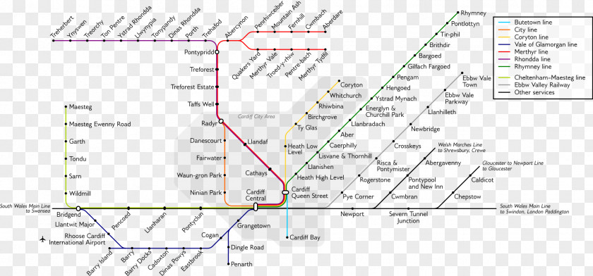 Layer Vector Cardiff Central Railway Station Queen Street Rail Transport Train Commuter PNG