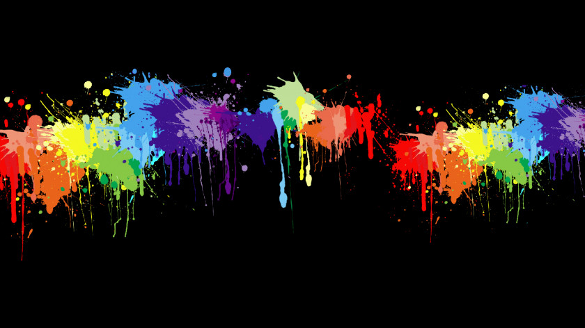 Paint Splash Painting Desktop Wallpaper Splatter Film PNG