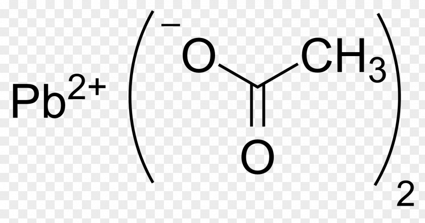 Physical Structure Lead(II) Acetate Acid Chemistry Chemical Compound CAS Registry Number PNG