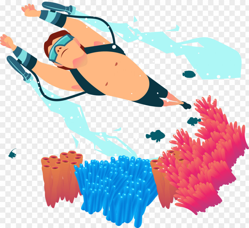 Professional Swimming Clip Art PNG