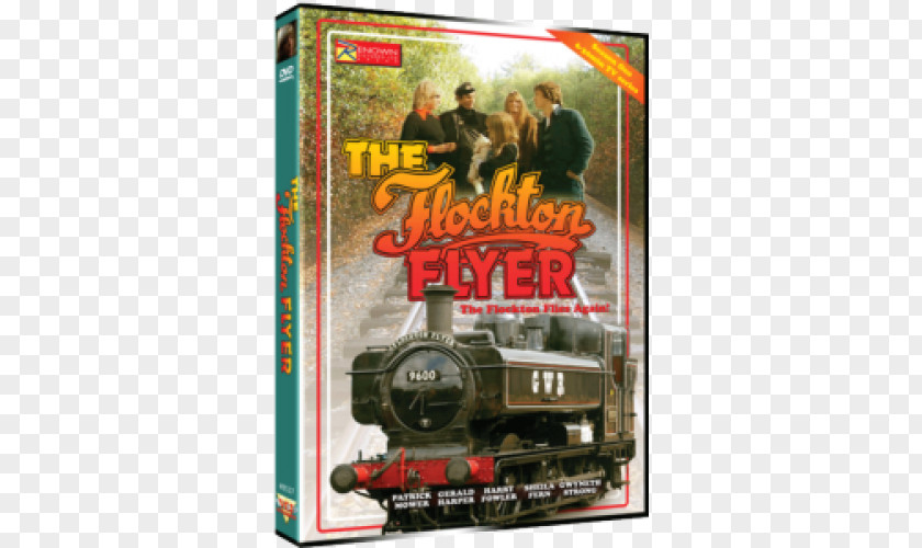 Retro Indie Flyer Vehicle DVD The Flockton PNG