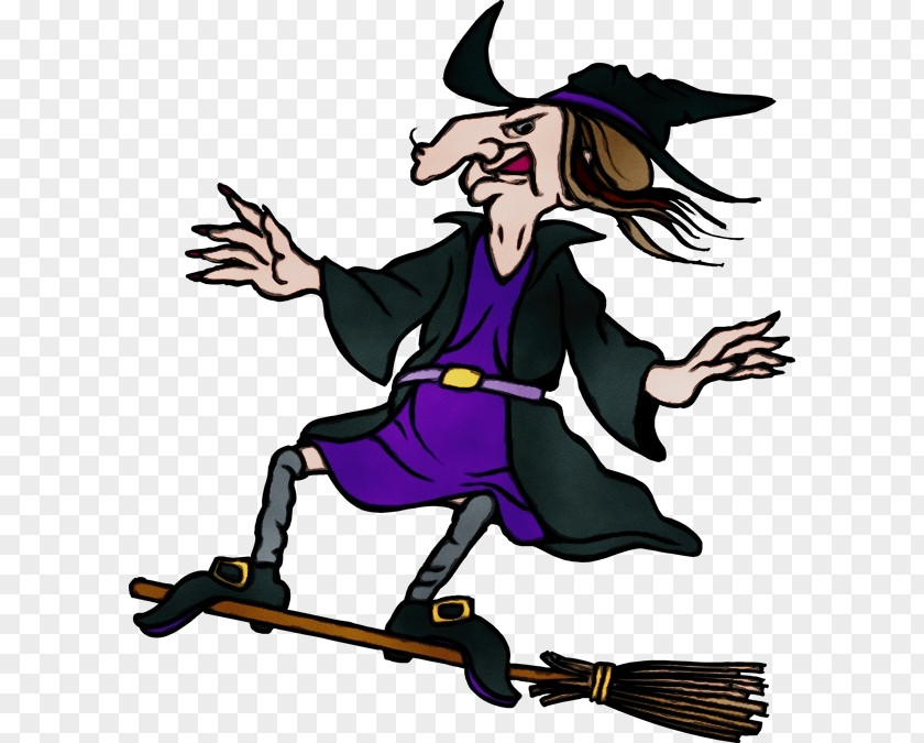 Room On The Broom Clip Art Witchcraft Illustration PNG