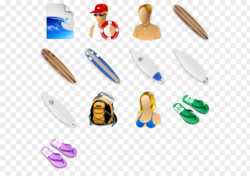 Surf Plastic Clothing Accessories PNG