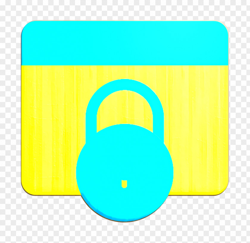 Webpage Icon Cyber Lock PNG
