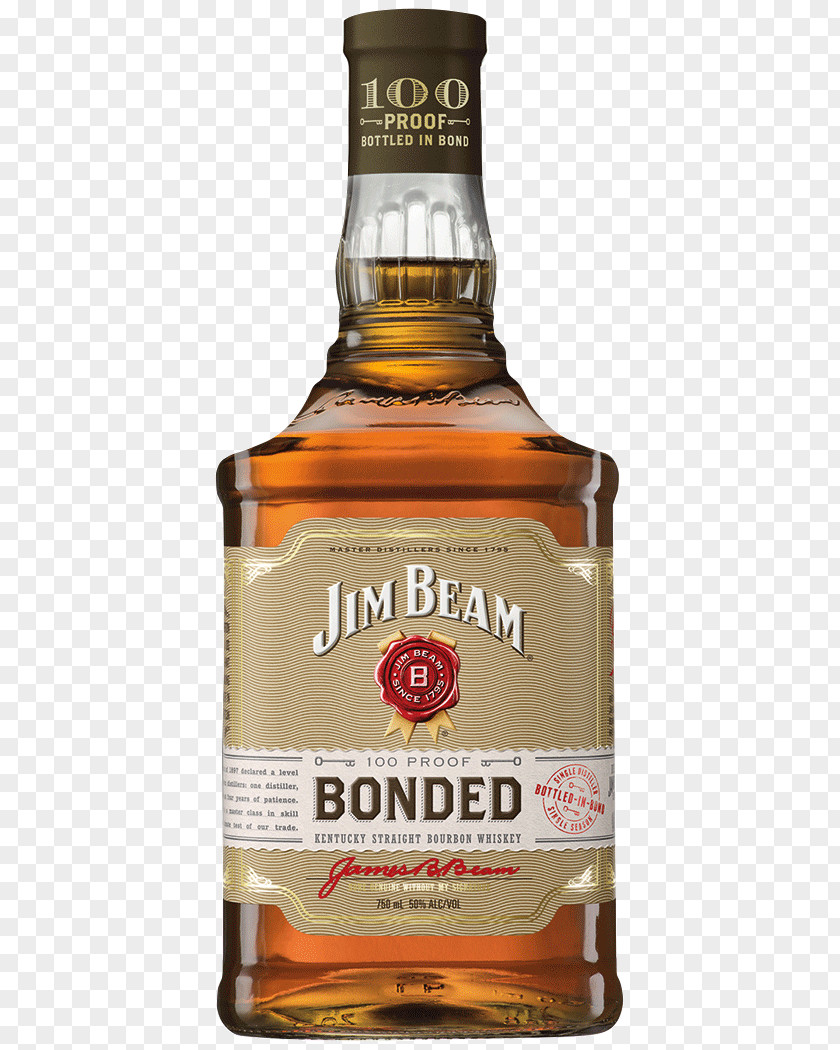 Whiskey Bourbon American Distilled Beverage Jim Beam Black Label PNG