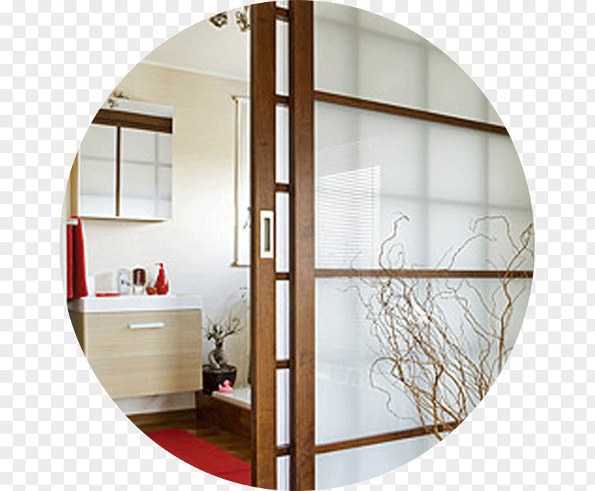 Accordion Glass Door Window Sliding Shōji Room Dividers PNG