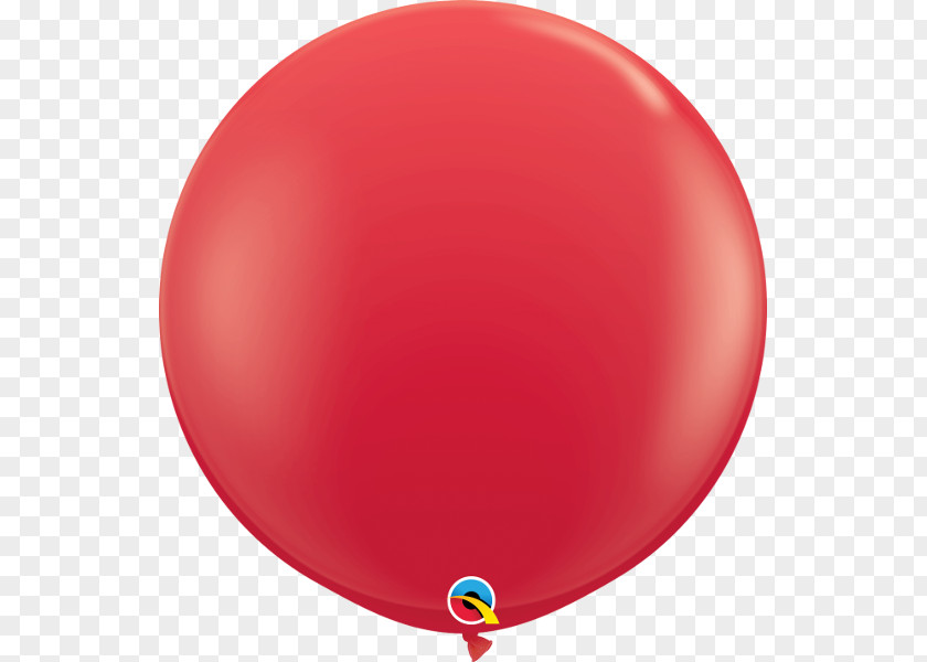 Balloon Toy Red Color PNG