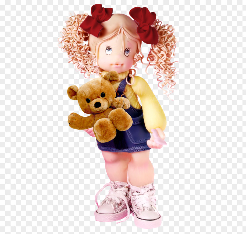 Cartoon Doll Stuffed Toy Bear PNG