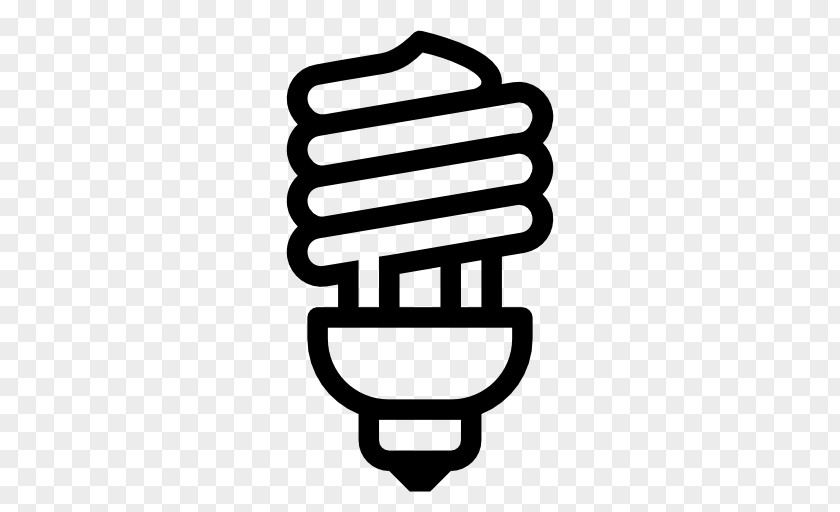Spiral Light Incandescent Bulb PNG