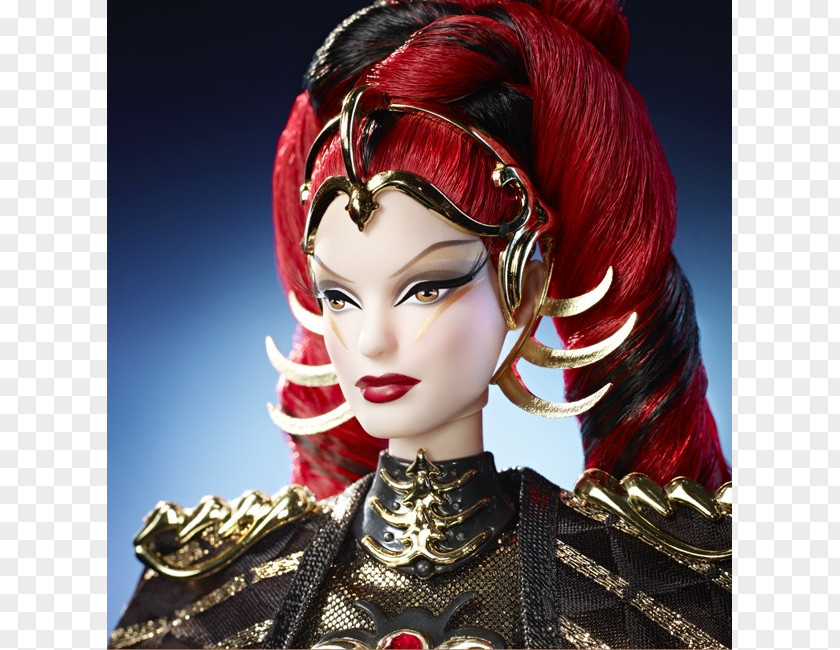 Barbie Bob Mackie Queen Of Hearts Doll Mattel Accesorio PNG