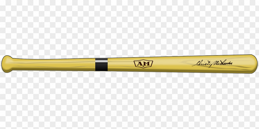 Baseball Bat Yellow PNG