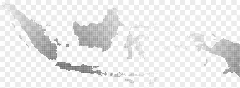 Dotted Map Indonesia Vector PNG