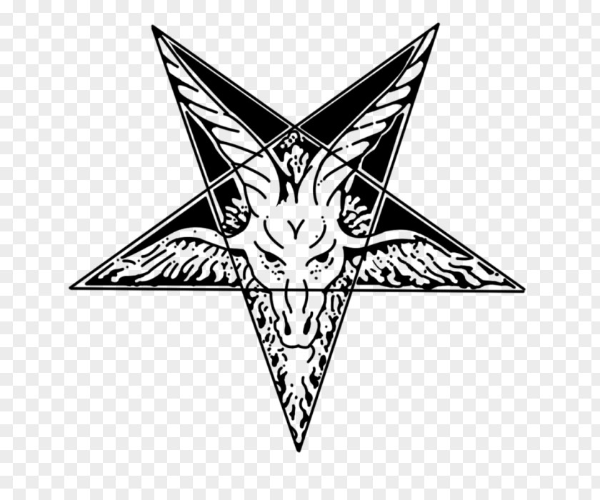 Goat Lucifer Sigil Of Baphomet Pentagram PNG