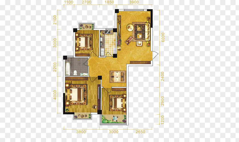 Interior Design Renderings Services Plan PNG