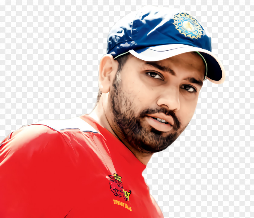 Moustache Cap Cricket India PNG