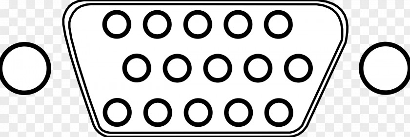 Pin VGA Connector Electrical Parallel Port D-subminiature Clip Art PNG