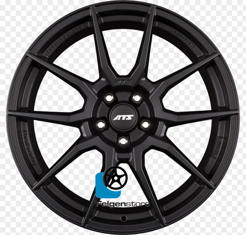 Car Wheel Tire Rim Spoke PNG