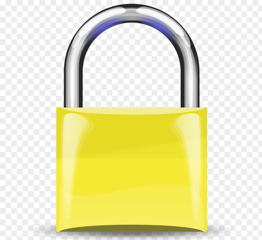 Pictures Of Padlocks Padlock Material Yellow PNG