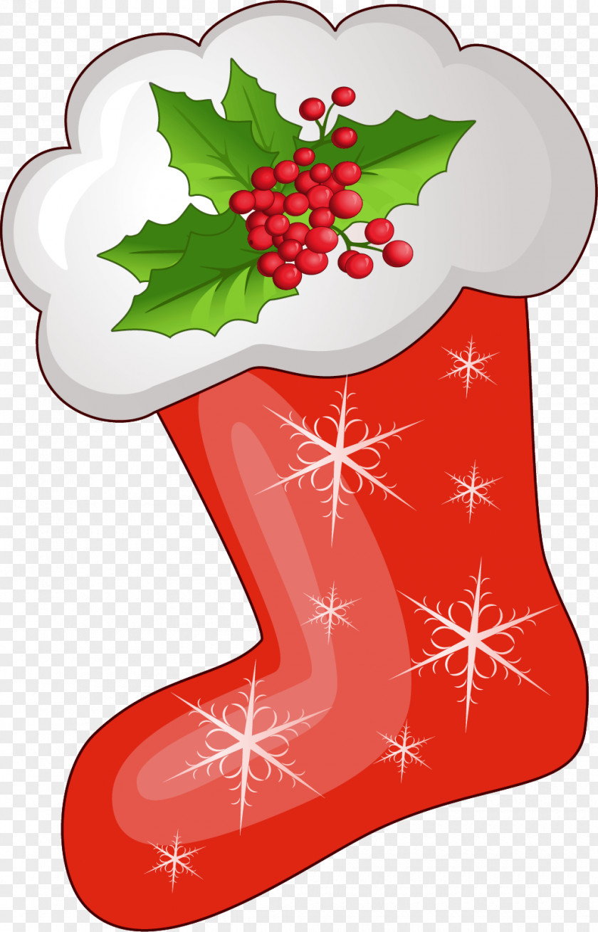 Transparent Christmas Red Stoking Clipart Stocking Clip Art PNG