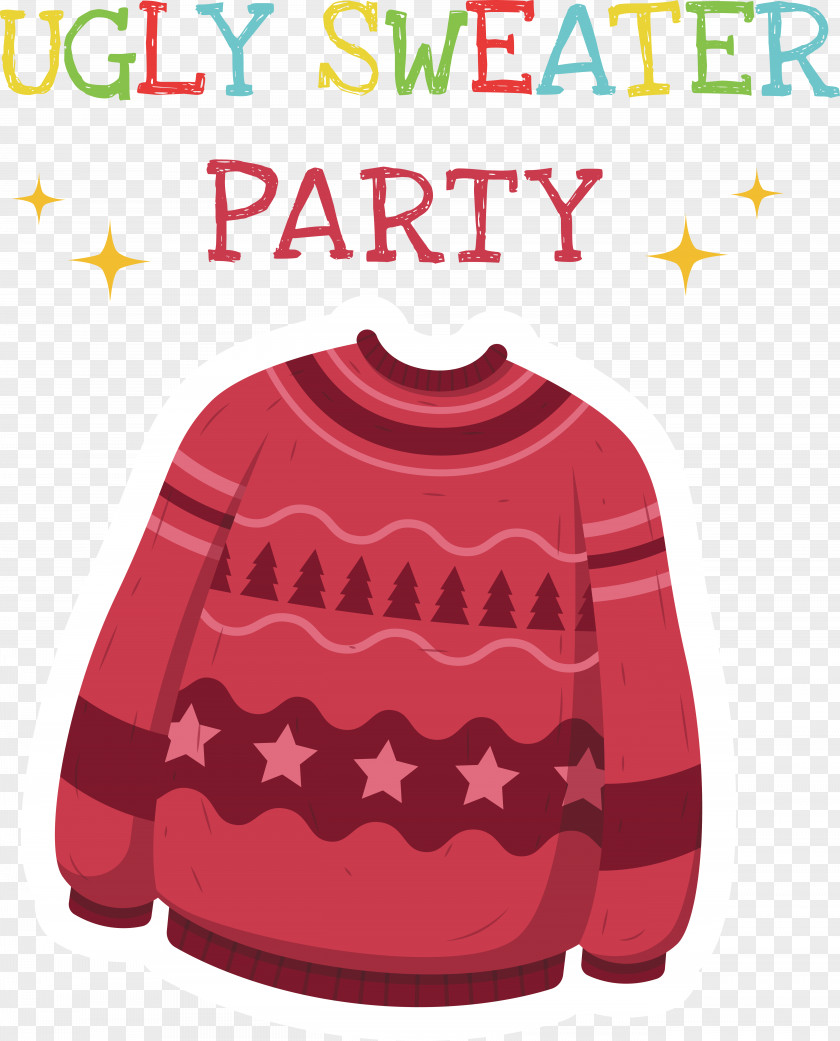 Ugly Sweater Sweater Winter PNG