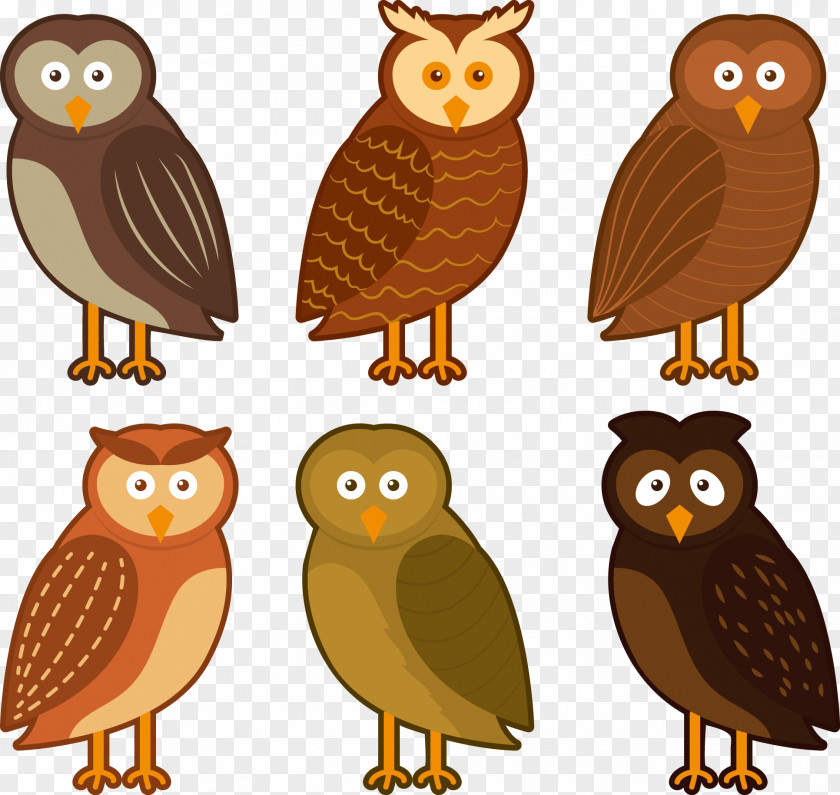 Vector Owl Clip Art PNG