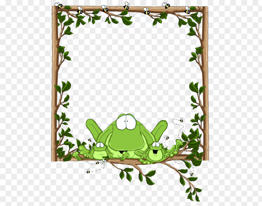 Artistico Border Frog Clip Art Illustration Openclipart Vector Graphics PNG