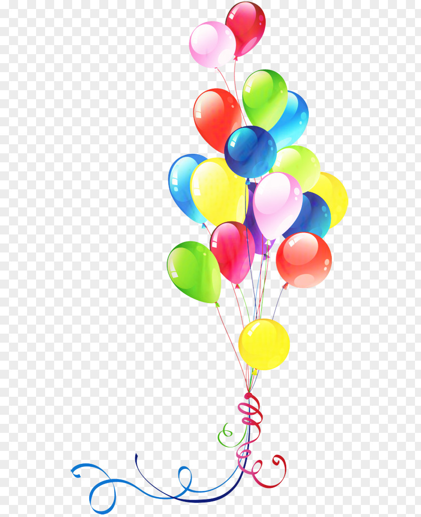 Balloon Clip Art Flower Bouquet Birthday PNG