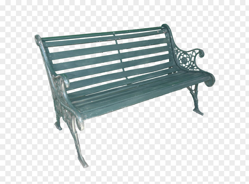 Chair Bench Garden Furniture Couch Park PNG