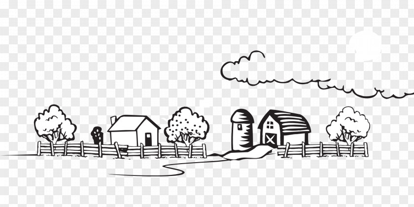 Farm Land Farmer Drawing Agriculture Clip Art PNG