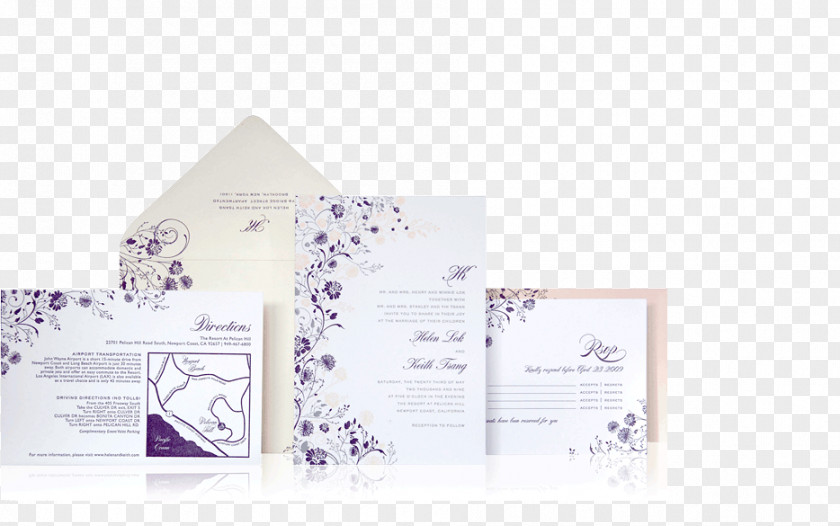 Invitation Luxury Purple Violet Lilac PNG