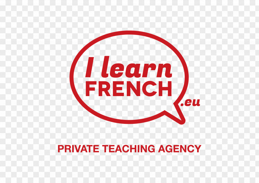 Logo Rouge I Learn French Language School Teacher Learning PNG