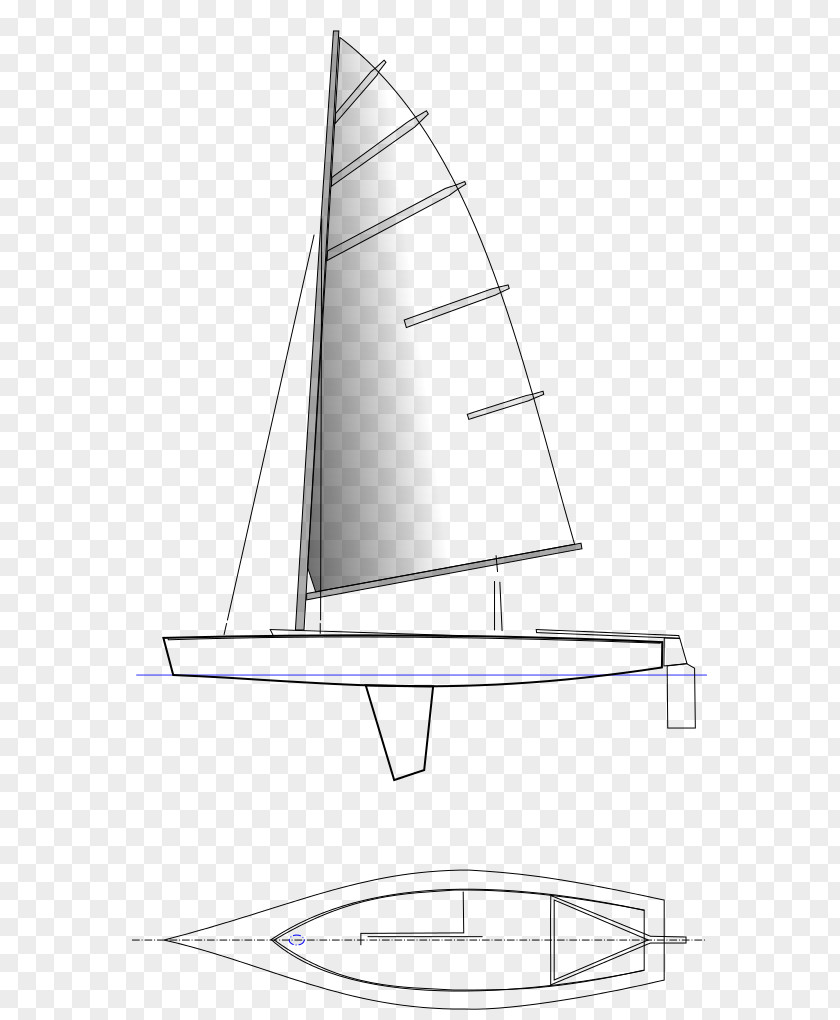 Sail Sailing Ship Catboat Yacht PNG