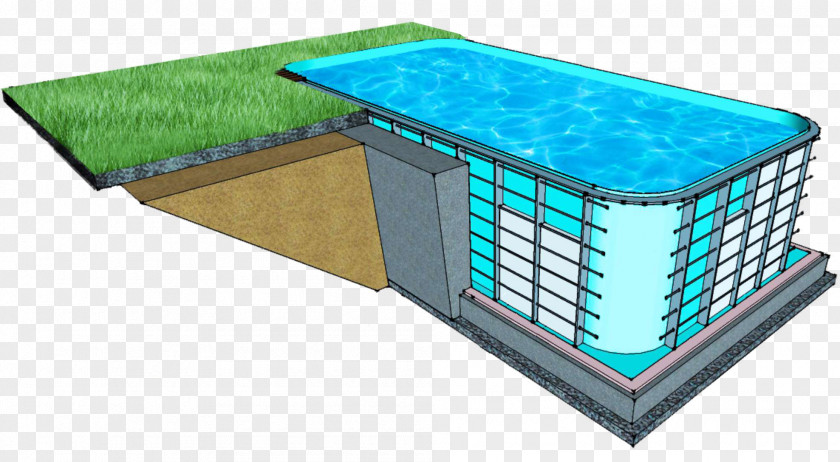 Swimming Pool Polypropylene Plastic Material Apartment PNG