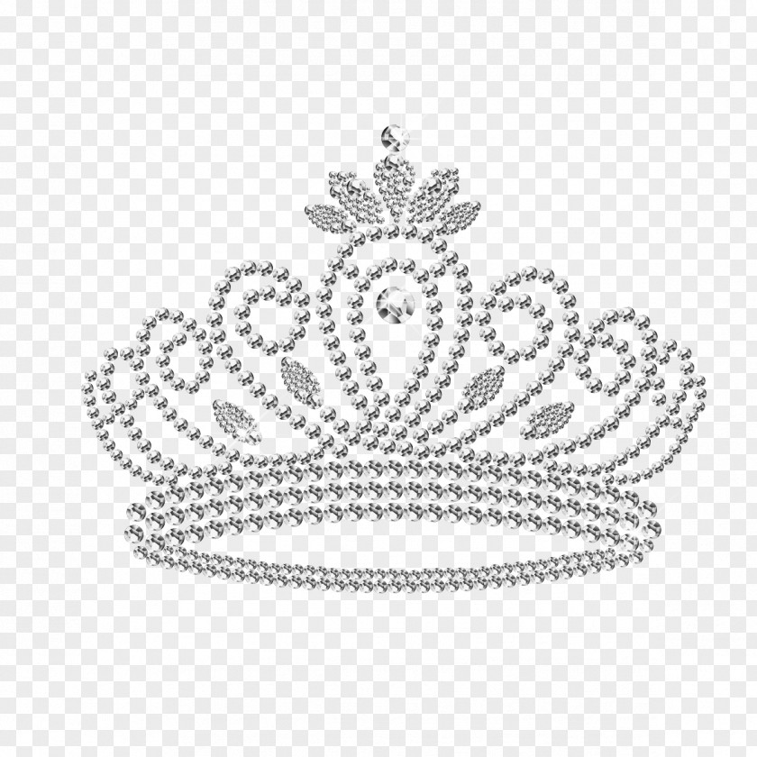 Creative Design White Crown PNG