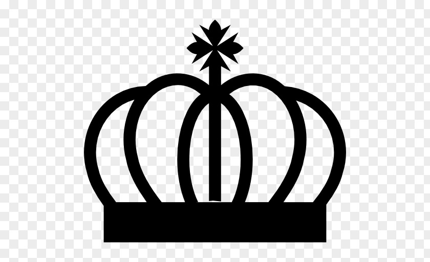 Curved Line Symbol Crown Cross PNG
