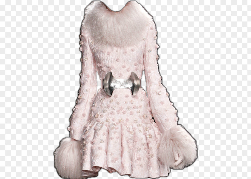 Alexander Mcqueen Fur Clothing Costume Design Ruffle PNG