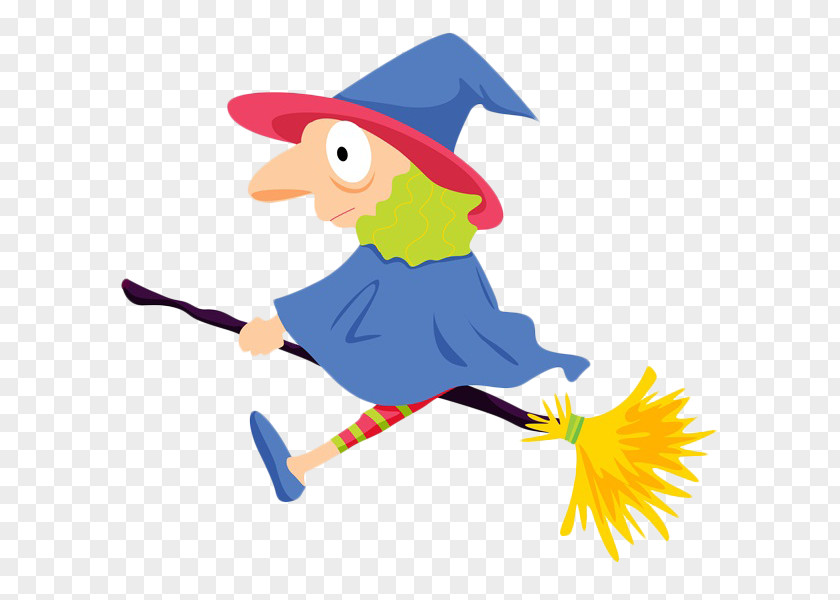 Cartoon Old Witch PNG