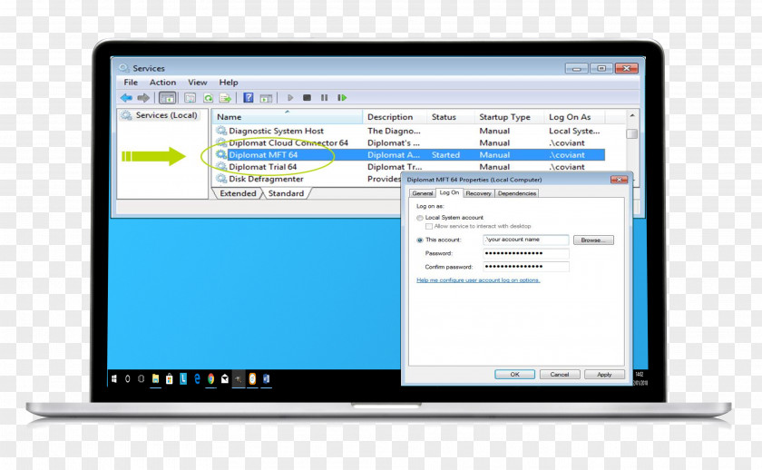 Message Transfer Agent Computer Program Managed File Diplomat Monitors PNG