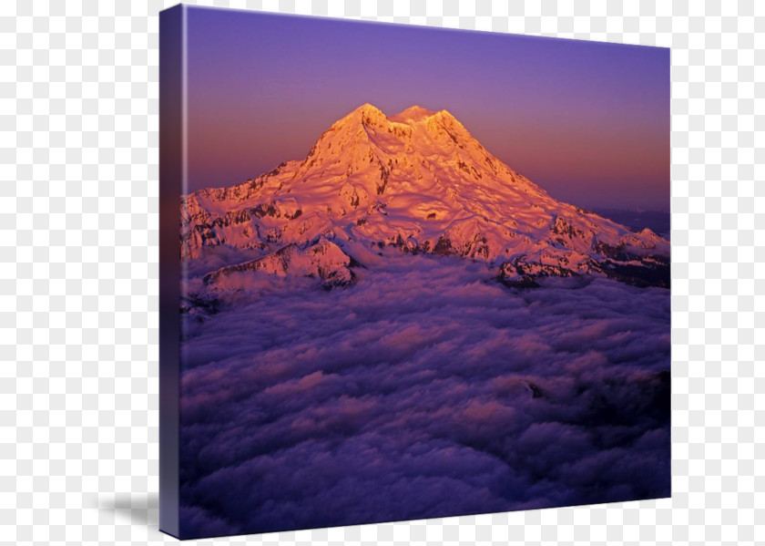 Mountain Mount Rainier Geology Badlands National Park Gallery Wrap PNG