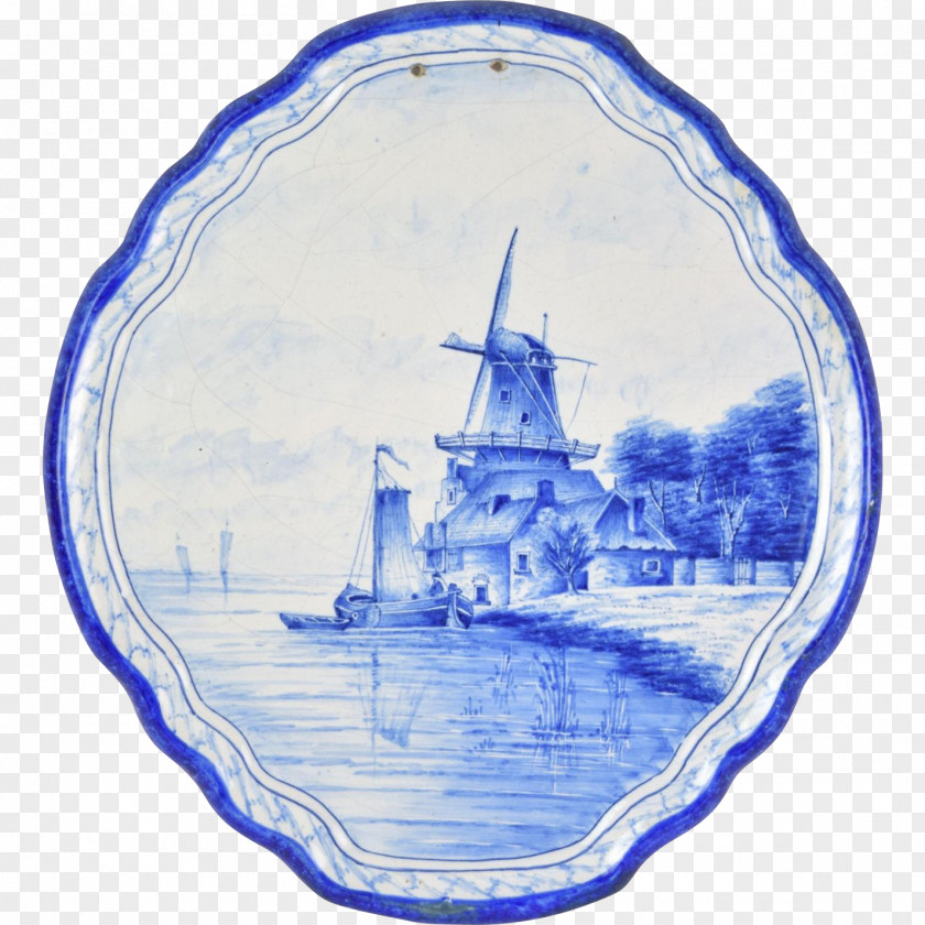 Water Blue And White Pottery Porcelain Tableware PNG