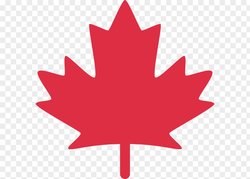 Canada Flag Of Maple Leaf Emoji PNG