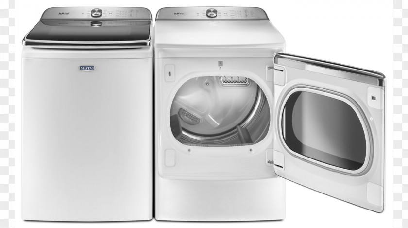 Dryer Clothes Washing Machines Maytag Home Appliance Laundry PNG