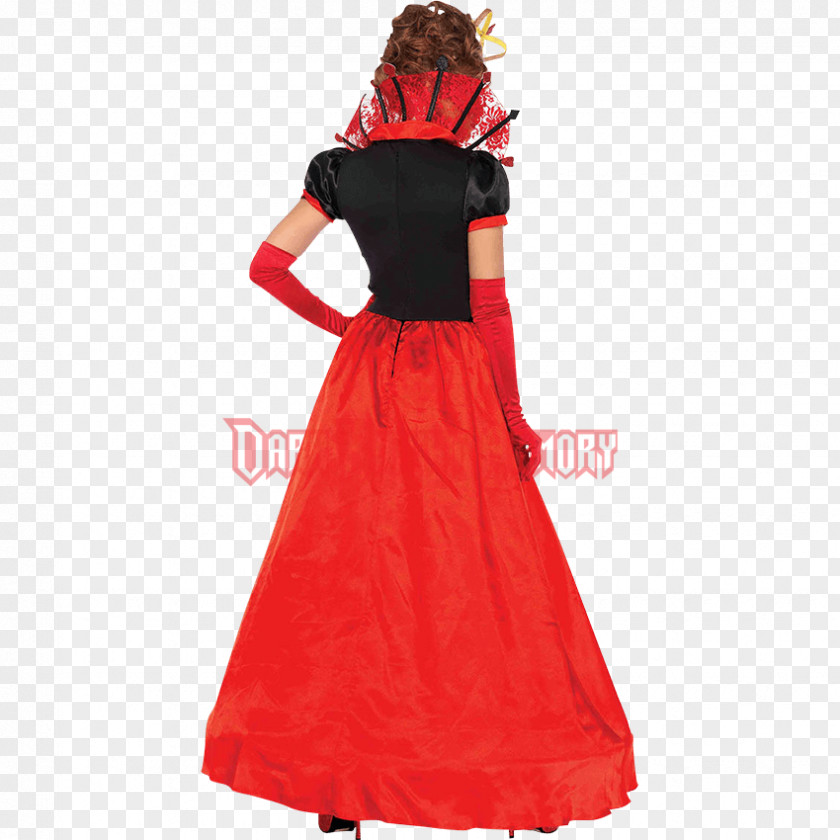 Queen Of Hearts Costume Accessories Women's Deluxe Red Woman's Elegant PNG