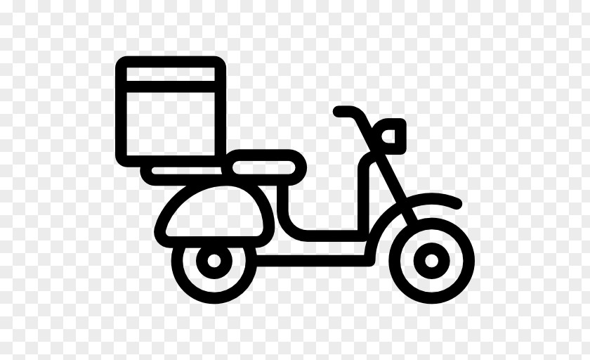 Scooter Delivery Online Food Ordering Motorcycle PNG