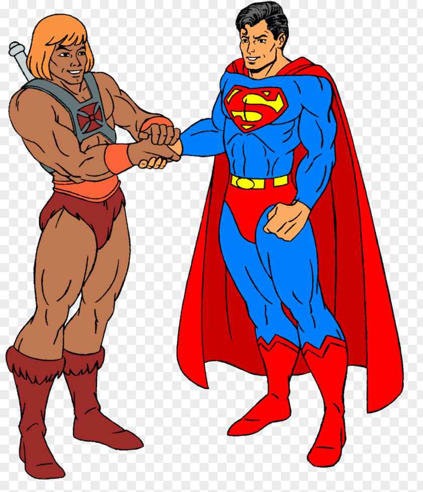 Various Comics He-Man Superman She-Ra Masters Of The Universe PNG