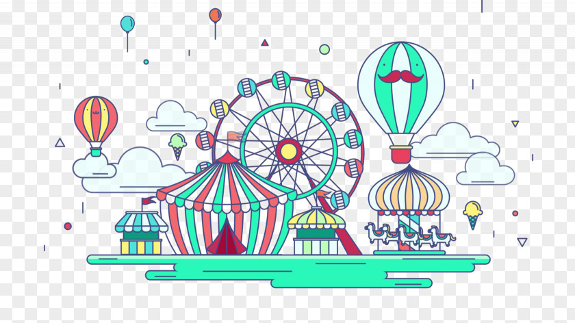 Water Slide Cartoon Amusement Park Graphic Design Graphics PNG