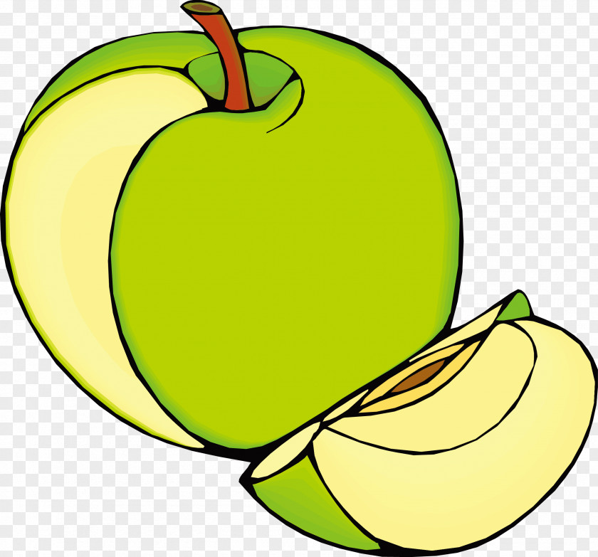 Green Apple Fruits Et Lxe9gumes Vegetable Clip Art PNG