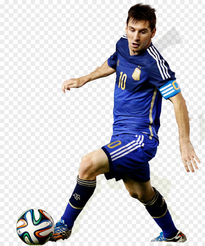 Lionel Messi Football Player Jersey PNG