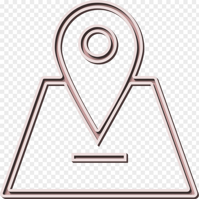 Map Icon Global Logistics Location PNG